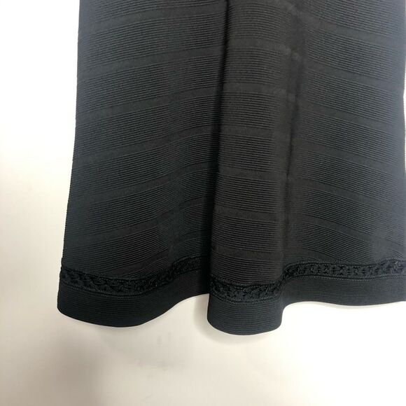 TopShop Black Cut Out A Line Dress - Picture 6 of 13